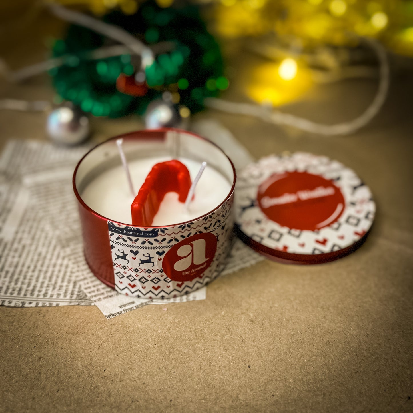 Cracked Candy - Sweater Weather: Tin Box Scented Candle